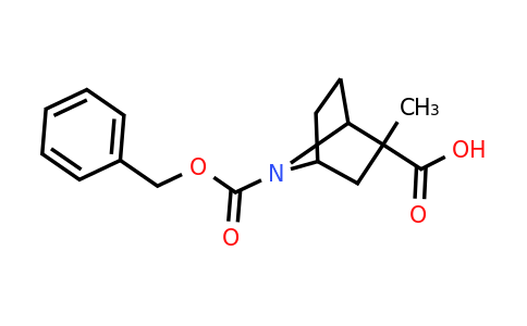 CAS 2306269-95-2 | 7-benzyloxycarbonyl-2-methyl-7-azabicyclo[2.2.1]heptane-2-carboxylic acid