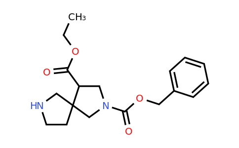 CAS 2306270-28-8 | O2-benzyl O4-ethyl 2,7-diazaspiro[4.4]nonane-2,4-dicarboxylate