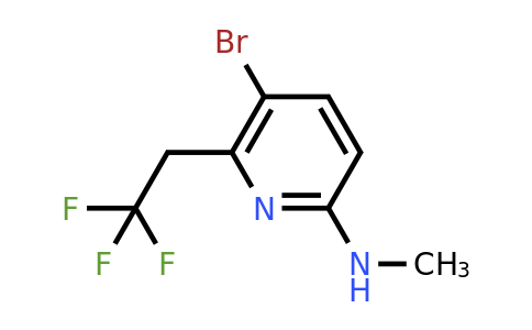 CAS 2306270-80-2 | 5-bromo-N-methyl-6-(2,2,2-trifluoroethyl)pyridin-2-amine