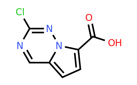 CAS 2306271-14-5 | 2-chloropyrrolo[2,1-f][1,2,4]triazine-7-carboxylic acid