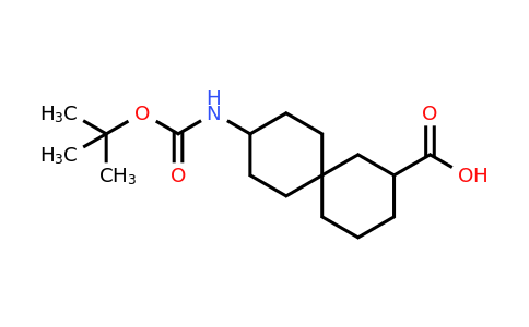 CAS 2306271-26-9 | 3-(tert-butoxycarbonylamino)spiro[5.5]undecane-10-carboxylic acid