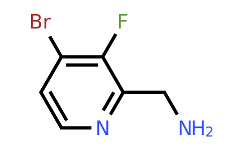 CAS 2306272-00-2 | (4-bromo-3-fluoro-2-pyridyl)methanamine