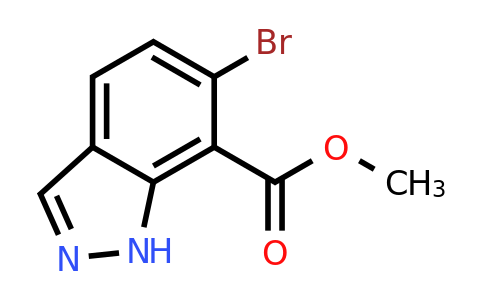 CAS 2306272-13-7 | methyl 6-bromo-1H-indazole-7-carboxylate