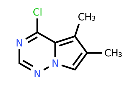 CAS 2306272-36-4 | 4-chloro-5,6-dimethyl-pyrrolo[2,1-f][1,2,4]triazine