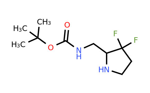 CAS 2306272-62-6 | tert-butyl N-[(3,3-difluoropyrrolidin-2-yl)methyl]carbamate