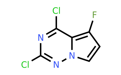 CAS 2306272-71-7 | 2,4-dichloro-5-fluoro-pyrrolo[2,1-f][1,2,4]triazine