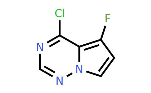 CAS 2306272-83-1 | 4-chloro-5-fluoropyrrolo[2,1-f][1,2,4]triazine