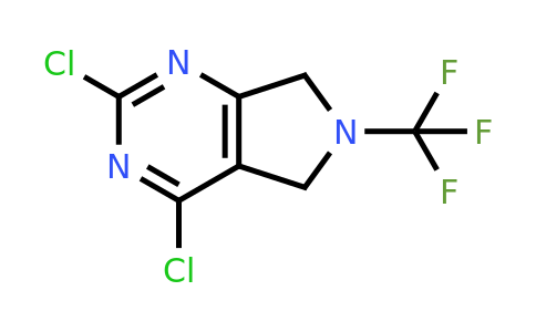 CAS 2306272-91-1 | 2,4-dichloro-6-(trifluoromethyl)-5,7-dihydropyrrolo[3,4-d]pyrimidine
