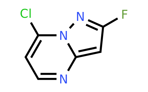 CAS 2306273-00-5 | 7-chloro-2-fluoro-pyrazolo[1,5-a]pyrimidine