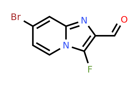 CAS 2306273-10-7 | 7-bromo-3-fluoro-imidazo[1,2-a]pyridine-2-carbaldehyde