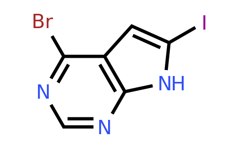 CAS 2306273-25-4 | 4-bromo-6-iodo-7H-pyrrolo[2,3-d]pyrimidine