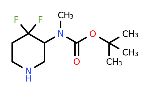 CAS 2306274-44-0 | tert-butyl N-(4,4-difluoro-3-piperidyl)-N-methyl-carbamate