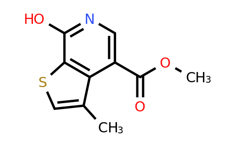 CAS 2306274-64-4 | methyl 7-hydroxy-3-methyl-thieno[2,3-c]pyridine-4-carboxylate