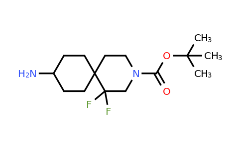 CAS 2306274-65-5 | tert-butyl 9-amino-5,5-difluoro-3-azaspiro[5.5]undecane-3-carboxylate