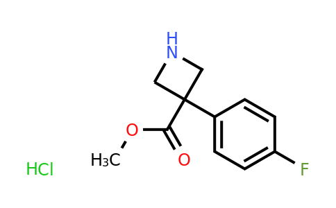 CAS 2306274-73-5 | methyl 3-(4-fluorophenyl)azetidine-3-carboxylate;hydrochloride