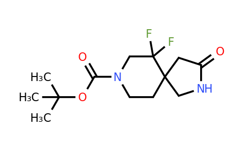 CAS 2306274-75-7 | tert-butyl 6,6-difluoro-3-oxo-2,8-diazaspiro[4.5]decane-8-carboxylate