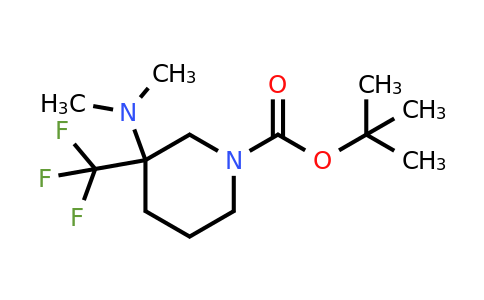 CAS 2306274-78-0 | tert-butyl 3-(dimethylamino)-3-(trifluoromethyl)piperidine-1-carboxylate