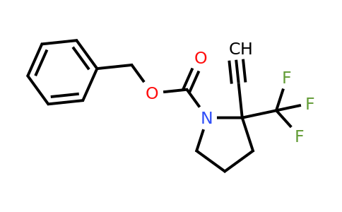 CAS 2306274-90-6 | benzyl 2-ethynyl-2-(trifluoromethyl)pyrrolidine-1-carboxylate