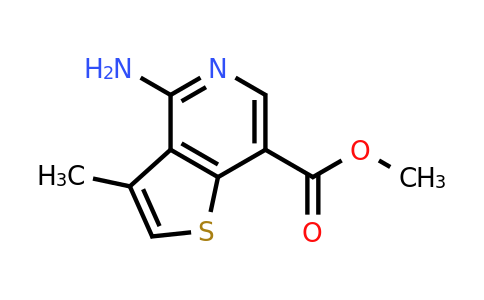 CAS 2306275-01-2 | methyl 4-amino-3-methyl-thieno[3,2-c]pyridine-7-carboxylate