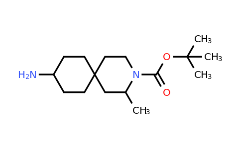 CAS 2306275-24-9 | tert-butyl 9-amino-4-methyl-3-azaspiro[5.5]undecane-3-carboxylate