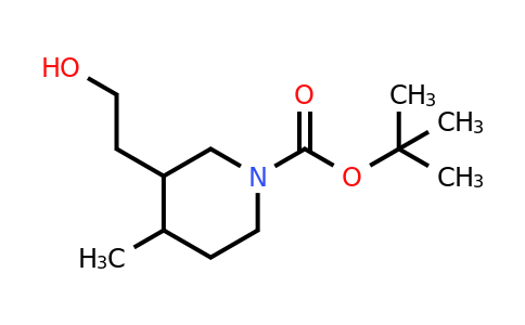 CAS 2306275-40-9 | tert-butyl 3-(2-hydroxyethyl)-4-methylpiperidine-1-carboxylate