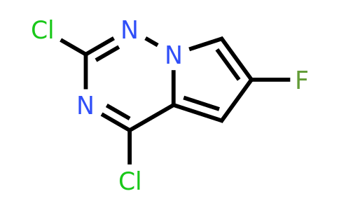 CAS 2306276-28-6 | 2,4-dichloro-6-fluoropyrrolo[2,1-f][1,2,4]triazine