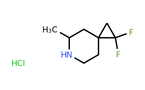 CAS 2306276-35-5 | 2,2-difluoro-5-methyl-6-azaspiro[2.5]octane;hydrochloride