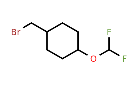 CAS 2306276-36-6 | 1-(bromomethyl)-4-(difluoromethoxy)cyclohexane