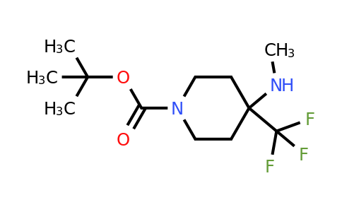 CAS 2306276-40-2 | tert-butyl 4-(methylamino)-4-(trifluoromethyl)piperidine-1-carboxylate