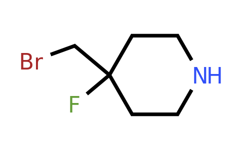 CAS 2306276-64-0 | 4-(bromomethyl)-4-fluoro-piperidine