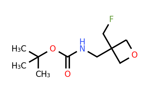 CAS 2306276-76-4 | tert-butyl N-{[3-(fluoromethyl)oxetan-3-yl]methyl}carbamate