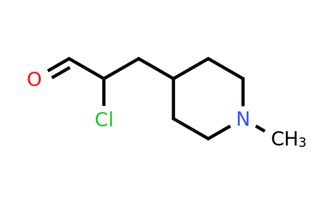 CAS 2306276-81-1 | 2-chloro-3-(1-methyl-4-piperidyl)propanal