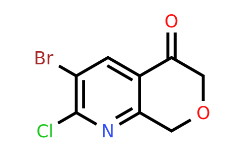 CAS 2306276-90-2 | 3-bromo-2-chloro-8H-pyrano[3,4-b]pyridin-5-one