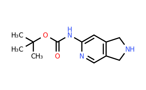 CAS 2306277-23-4 | tert-butyl N-(2,3-dihydro-1H-pyrrolo[3,4-c]pyridin-6-yl)carbamate