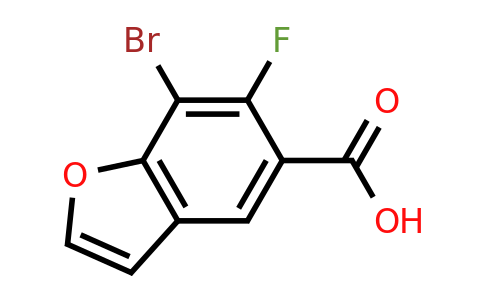 CAS 2306277-31-4 | 7-bromo-6-fluoro-benzofuran-5-carboxylic acid
