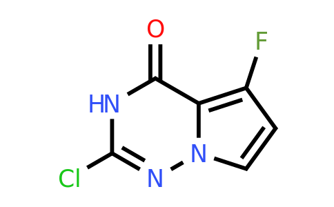 CAS 2306277-55-2 | 2-chloro-5-fluoro-3H-pyrrolo[2,1-f][1,2,4]triazin-4-one