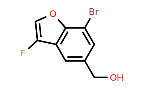 CAS 2306277-98-3 | (7-bromo-3-fluoro-benzofuran-5-yl)methanol
