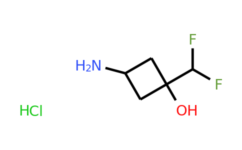CAS 2306278-07-7 | 3-amino-1-(difluoromethyl)cyclobutanol hydrochloride