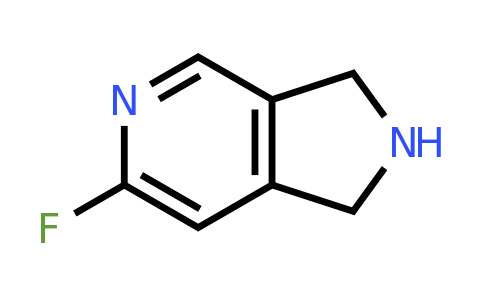 CAS 2306278-24-8 | 6-fluoro-2,3-dihydro-1H-pyrrolo[3,4-c]pyridine