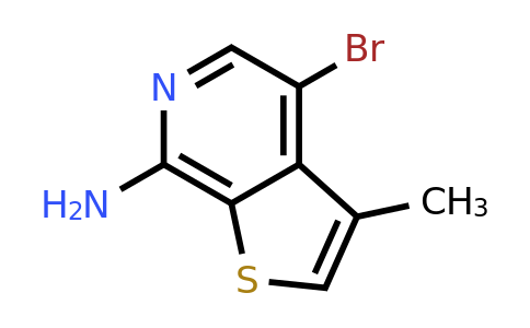 CAS 2306278-38-4 | 4-bromo-3-methyl-thieno[2,3-c]pyridin-7-amine