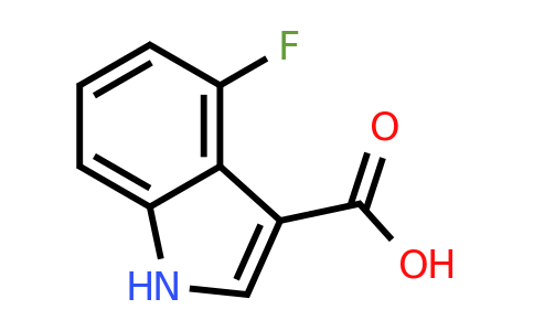 CAS 23077-42-1 | 4-Fluoro-1H-indole-3-carboxylic acid