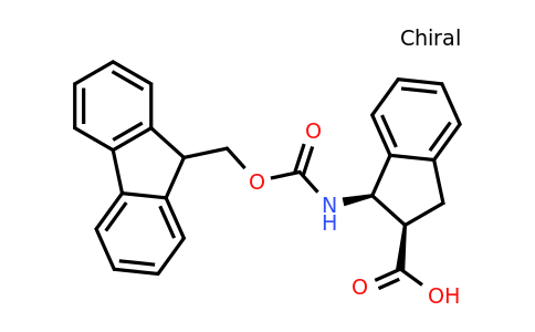 CAS 2307772-75-2 | rac-(1R,2R)-1-({[(9H-fluoren-9-yl)methoxy]carbonyl}amino)-2,3-dihydro-1H-indene-2-carboxylic acid