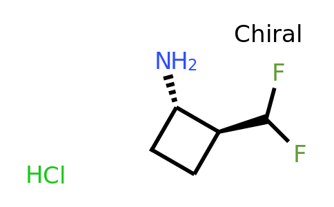 CAS 2307780-76-1 | trans-2-(difluoromethyl)cyclobutanamine;hydrochloride