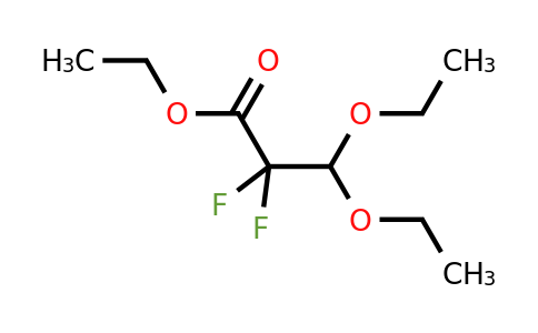 CAS 2309465-26-5 | ethyl 3,3-diethoxy-2,2-difluoropropanoate