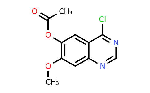 CAS 230955-75-6 | 4-Chloro-7-methoxy-quinazolin-6-yl acetate