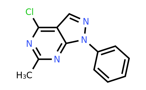 CAS 23121-14-4 | 4-Chloro-6-methyl-1-phenyl-1H-pyrazolo[3,4-d]pyrimidine