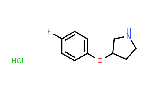 CAS 23123-11-7 | 3-(4-Fluoro-phenoxy)-pyrrolidine hydrochloride