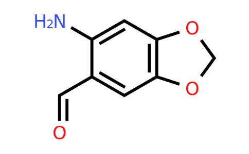 CAS 23126-68-3 | 6-Amino-1,3-benzodioxole-5-carbaldehyde