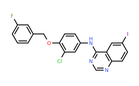 CAS 231278-20-9 | N-{3-chloro-4-[(3-fluorophenyl)methoxy]phenyl}-6-iodoquinazolin-4-amine