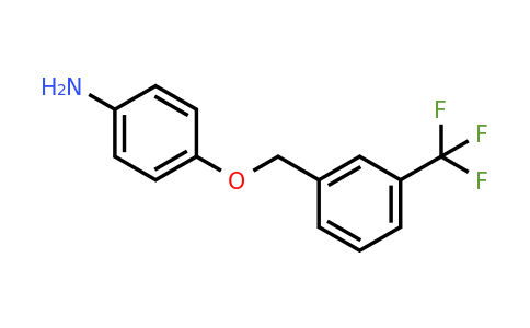 CAS 231278-67-4 | 4-{[3-(trifluoromethyl)phenyl]methoxy}aniline